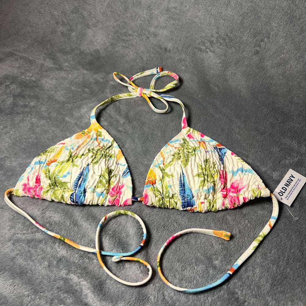 Floral Bikini Top
